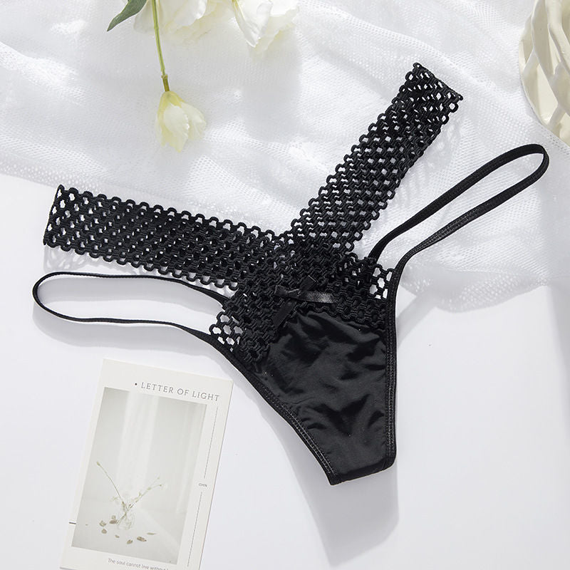 Thong with double fastening