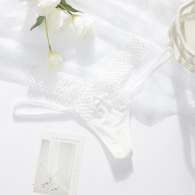 Thong with double fastening