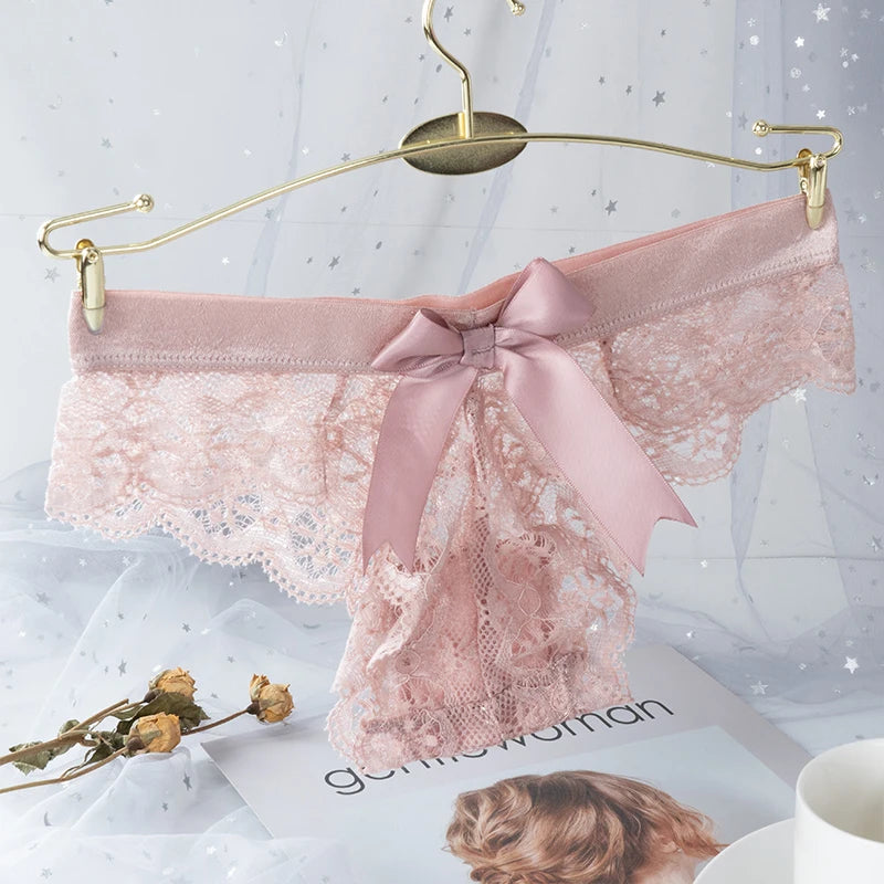 Bow Lace G-String