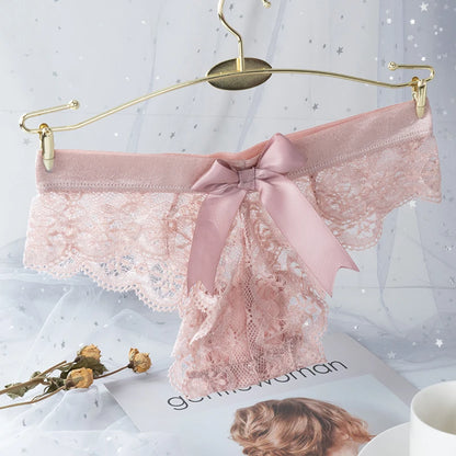 Bow Lace G-String