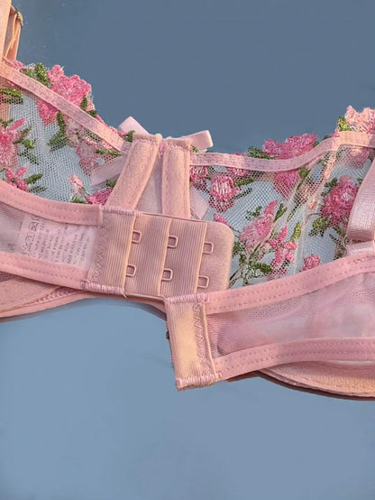 Floral Lace Lingerie Set