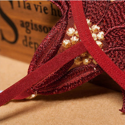 Lace Butterfly Thong